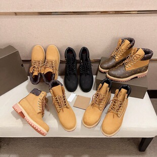 European Station Spring and Autumn Men's Shoes Frosted Leather Casual Martin Boots Explosions Couple's Women's Boots Men's Rotten Rhubarb Boots