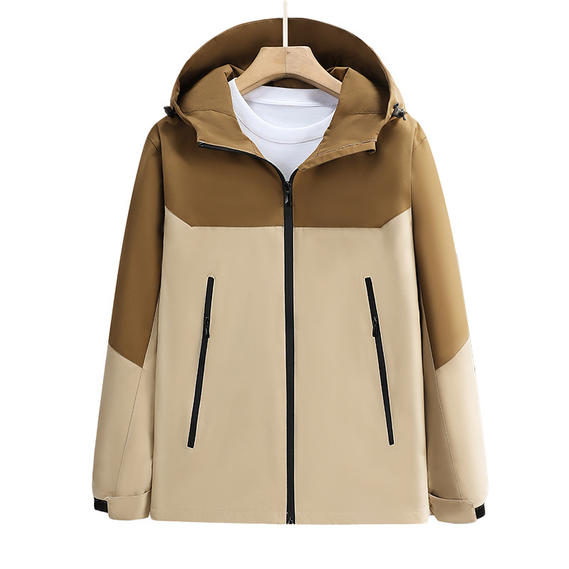 Sombrero de almacenamiento a prueba de viento impermeable al aire libre hombre y mujer trajes de montaña delgados trajes de asalto logo personalizados trajes de trabajo sensación de alto nivel