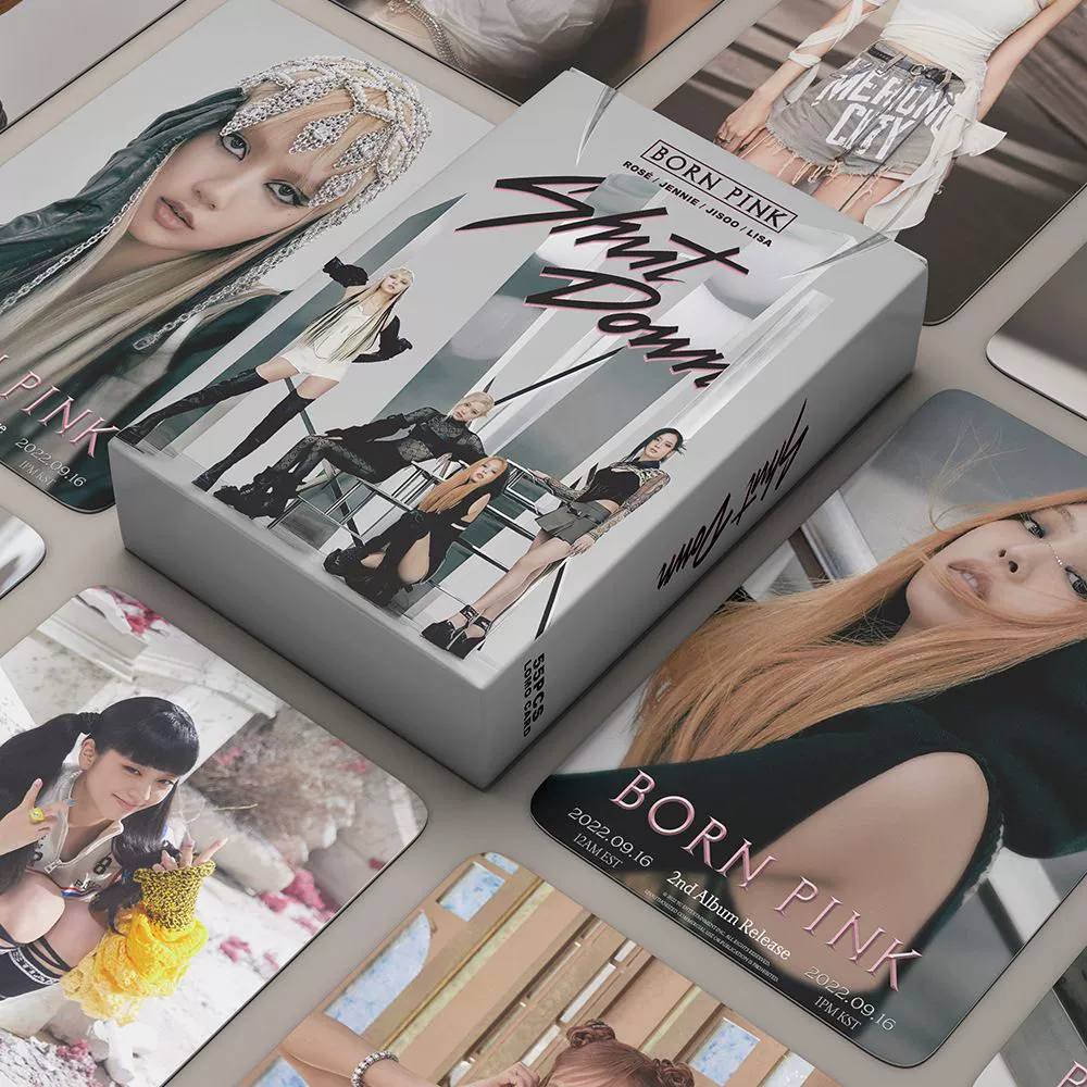 Подходит для новой обложки альбома Blackpink?small card поддерживающий вентилятор фан новый постер фото lisa Jin Zhixiu Pucai YOMO