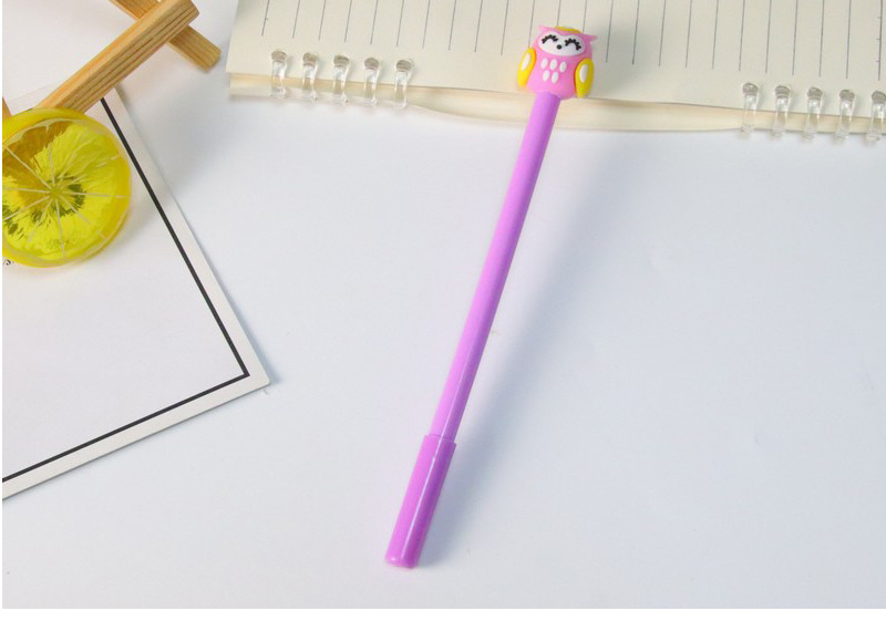 1 Piece Owl Class Learning Daily Plastic Cute Gel Pen display picture 4