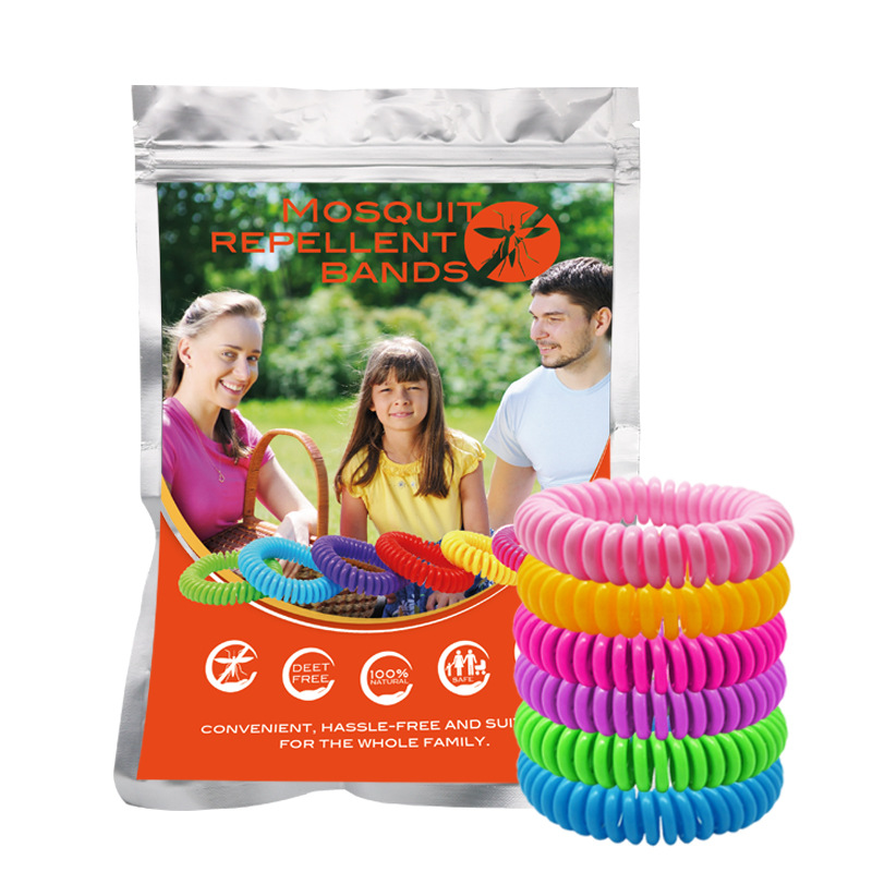 10 혼합 "봄 팔찌" 알루미늄 지퍼 백 영어 포장