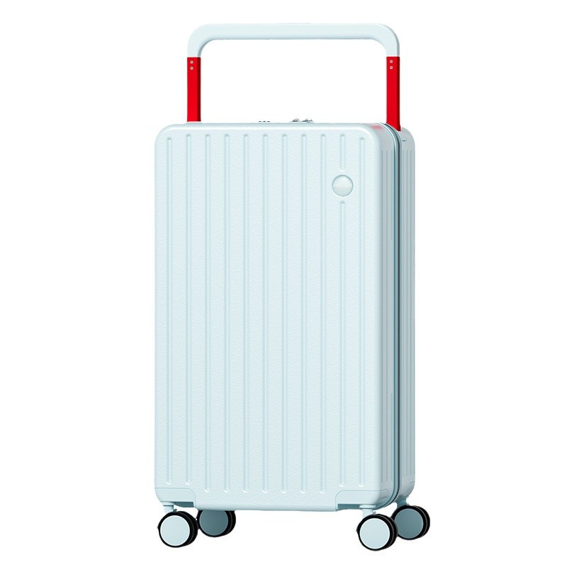 Nuevo equipaje de carro ancho Caja de contraseña para mujer Maleta de gran capacidad Rueda universal Maleta de maleta para hombre de 20 pulgadas
