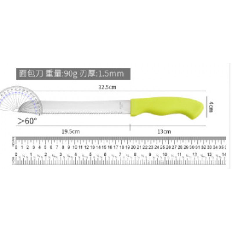 Fabricantes al por mayor cuchillo de cocina de barril de seis piezas cuchillo de pan cuchillo de frutas cuchillo multifuncional cuchillo de cocina set