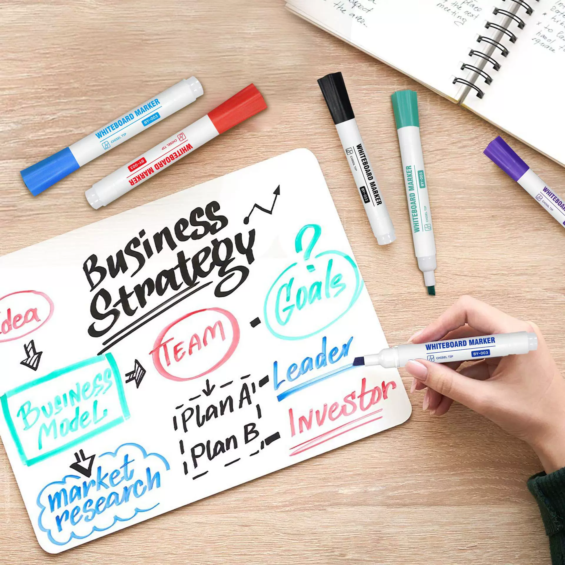 水性多色可选白板笔儿童画笔源头厂家