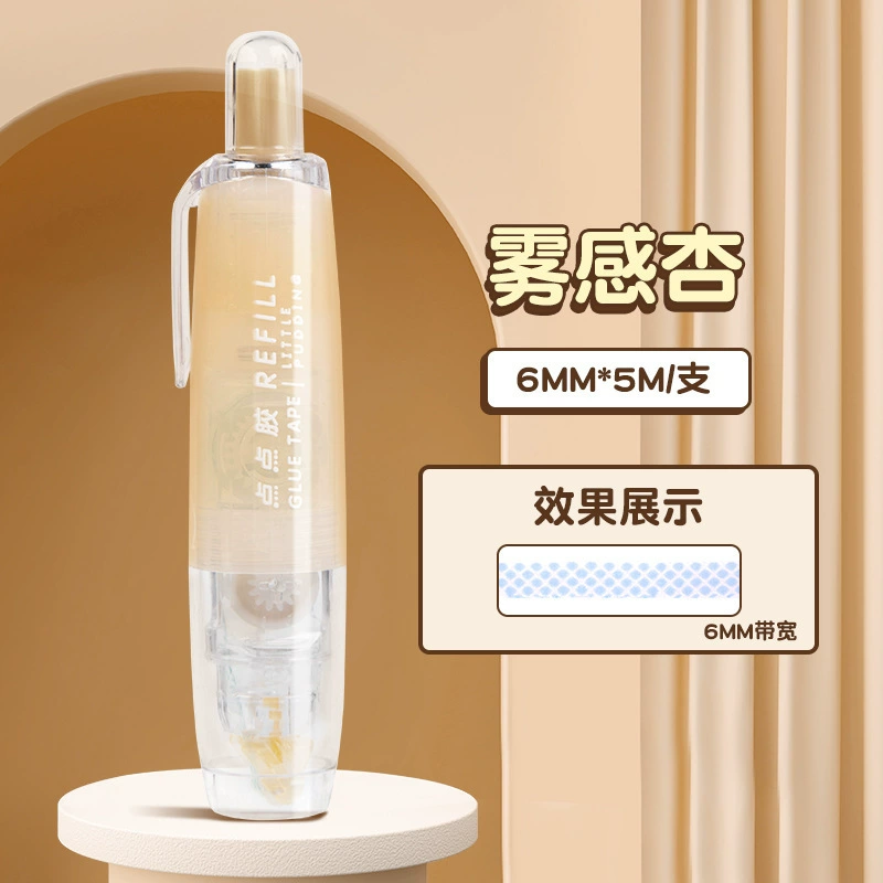 Мини-дозатор клея точечный (Changli) нажим-актив двойной стороны refillable лента, 15.7×7×2 см