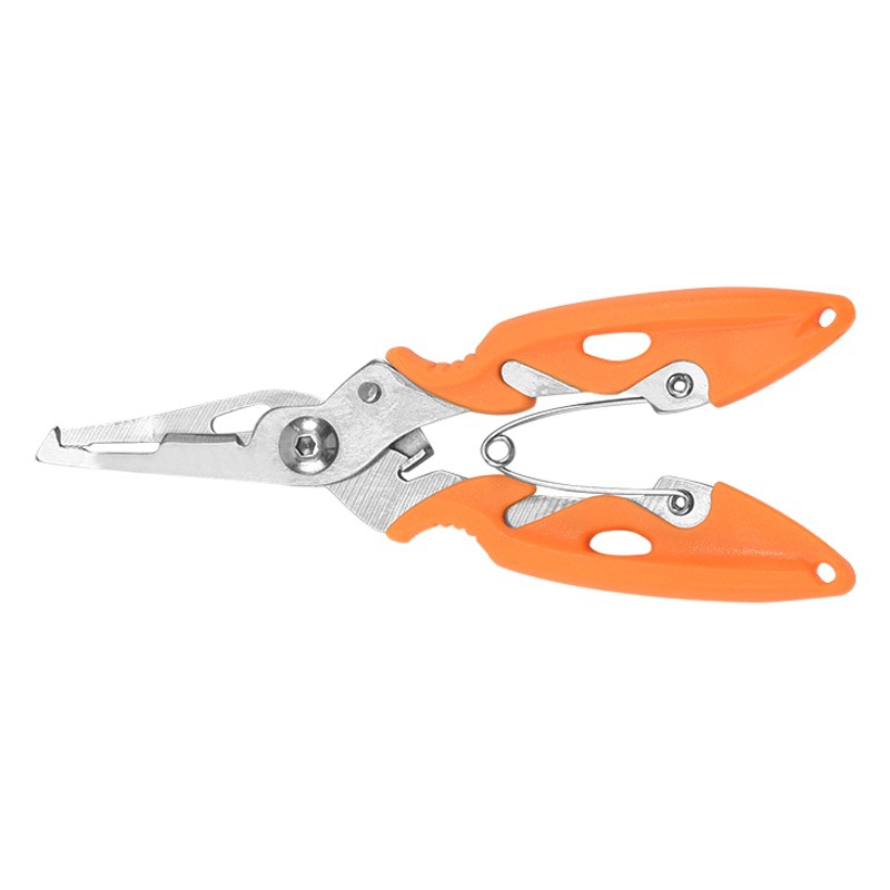 In-Stock Stainless Steel 716 Fishing Pliers Lure Pliers Fishing Line Cutter Outdoor Fishing Ring Opener Tool Wholesale
