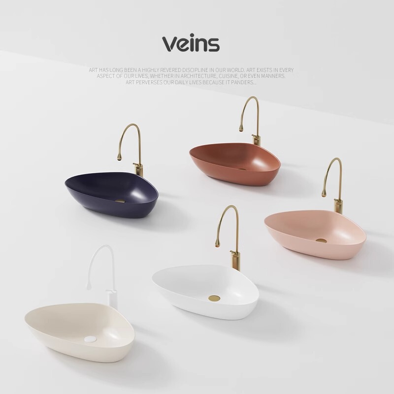 Mao Tao Ceramic Triangular Countertop Basin Household Bathroom Wash Basin Single Basin Balcony Large Capacity Wash Basin Mao Tao Ceramic Triangular Countertop Basin Household Bathroom Wash Basin Single Basin Balcony Large Capacity Wash Basin