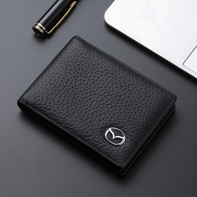 Funda de cuero para licencia de conducir Bolso de tarjeta multifuncional para hombre Cuero de cuero Cubierta de licencia de conducir Cubierta de licencia de conducir para mujer Paquete de identificación de protección integrada