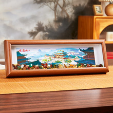 四川峨眉山城市地标礼品景区纪念品文创摆件摆摊赶集货源直播福利