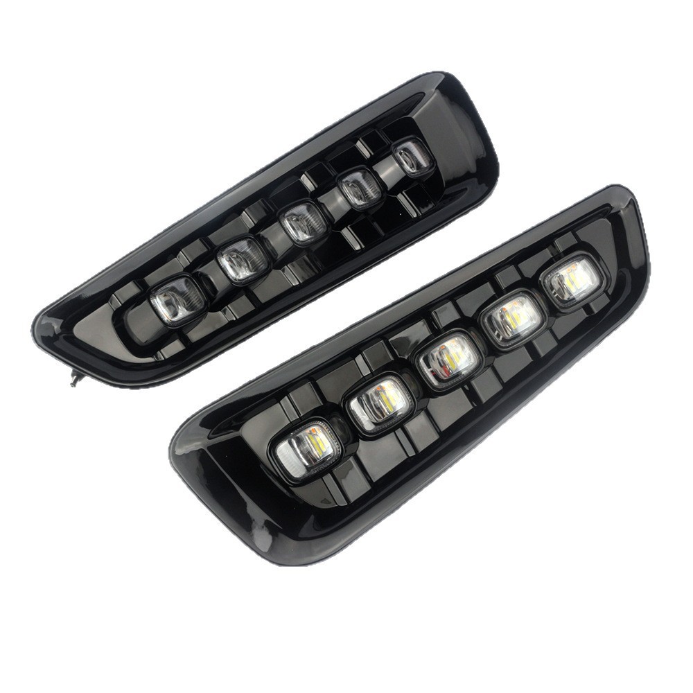 Aplicable a Ford 17 / 18 / 19 Raptor F - 150 modificado LED luz de viaje diurna luz de niebla conjunto luz de barra delantera