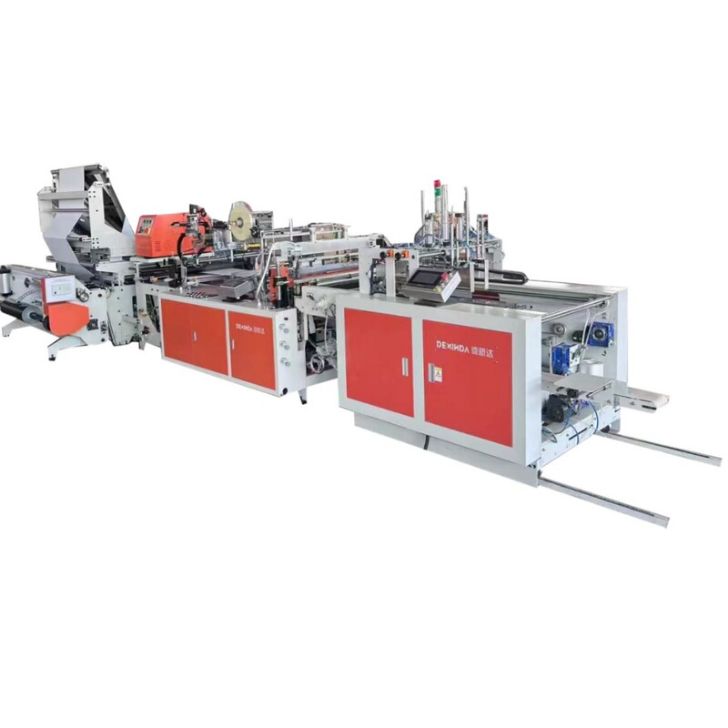 Factory Direct Sales Sf Express Bag Making Machine Fully Automatic Bundling and Gluing Folding Integrated Logistics Packaging Bag Machine