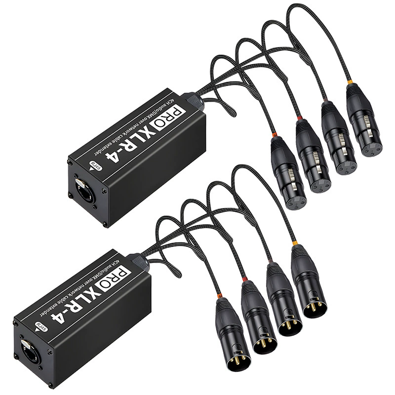 4-канатный сетевой кабель расширитель Cannon для расширения сети DMX512 Lighting Stage Sound Extender