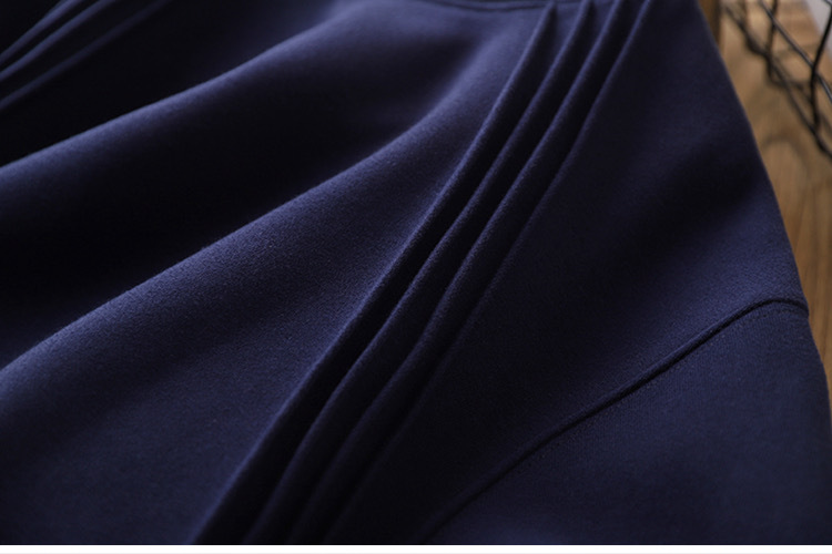Spring, Autumn Season Simple Style Solid Color Cotton Hoodies & Knitwears