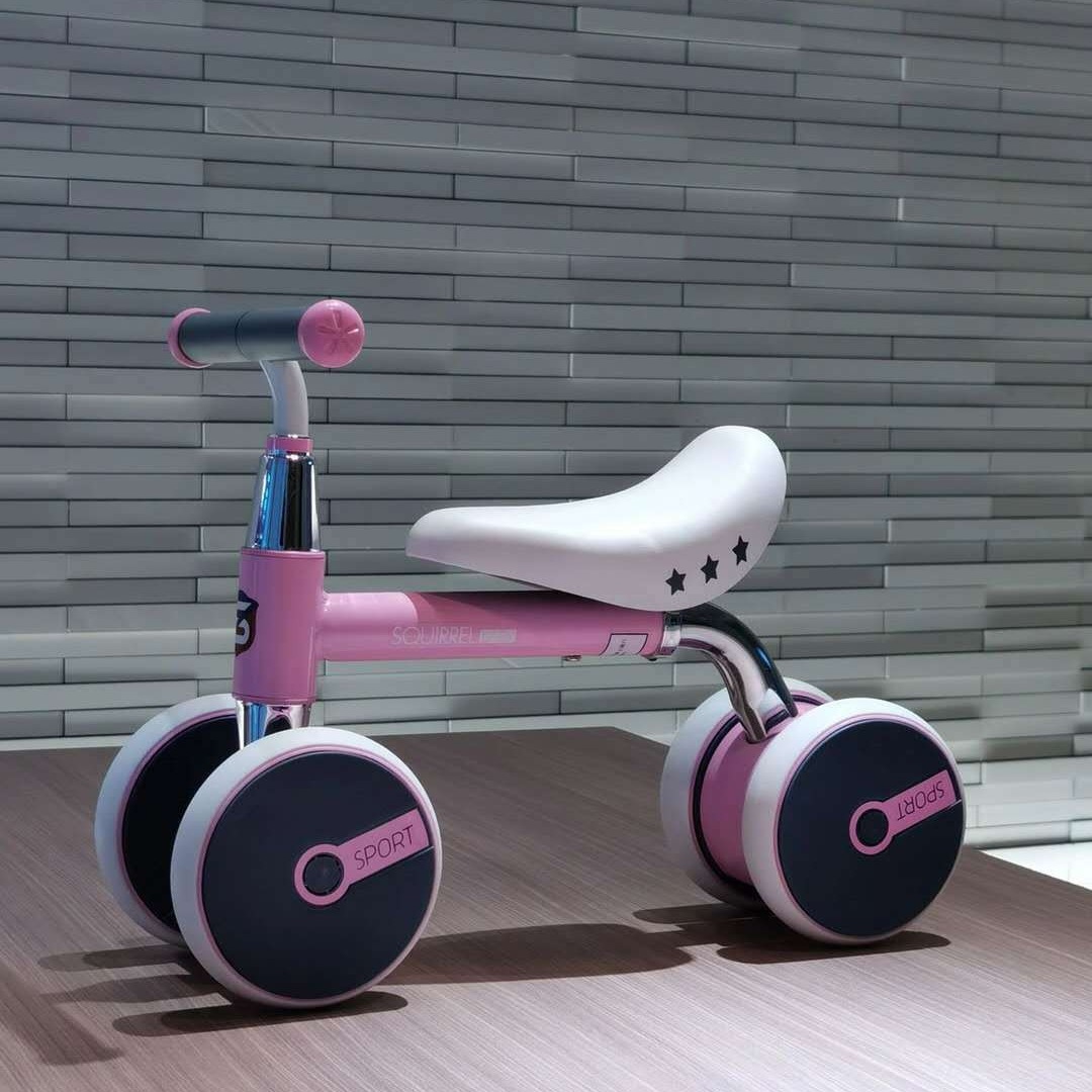 工厂供应儿童四轮滑步车四轮平衡车1-3岁学步车溜溜车四轮滑行车|ms