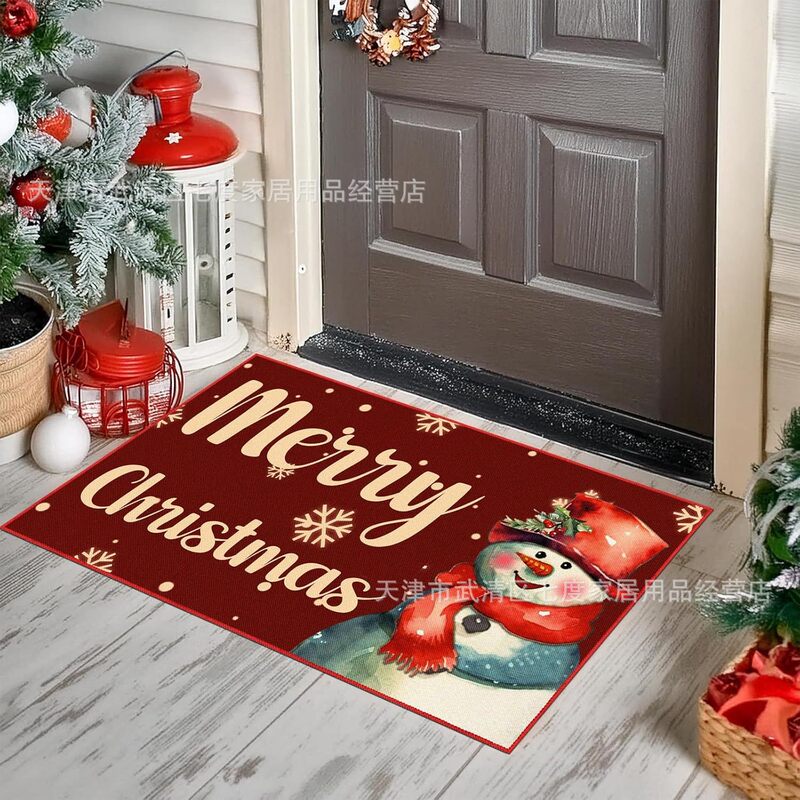 国境を越えたtemuアマゾンアニメクリスマスグリーン奇入戸マットは玄関マットを管理しやすい|undefined