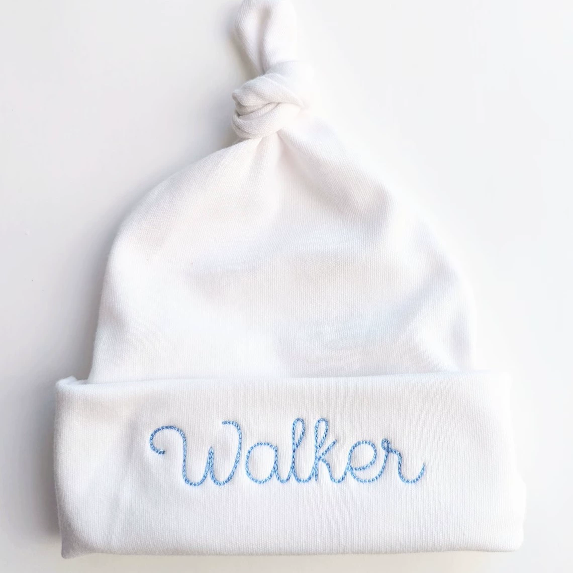 Вышитая шапка новорожденного шапка шины тонкий хлопок для мужчин и женщин