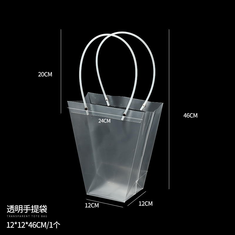 Bolsas para empaquetar ramos de flores, arte floral, suministros para floristerías, regalos para el Día de San Valentín, bolsas para empaquetar flores de regalo, bolsas de mano.