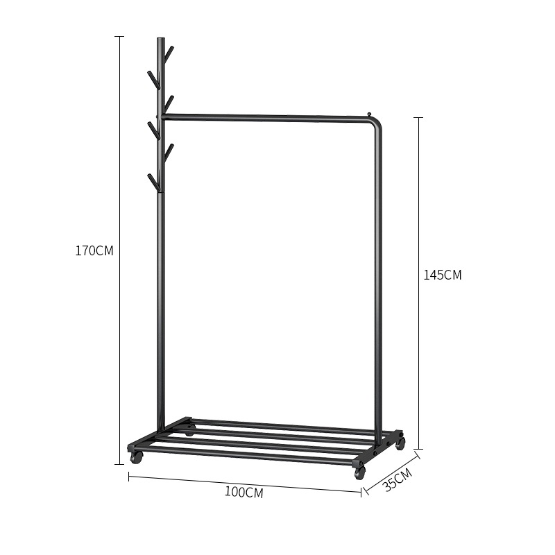 YMJ76 매트 블랙 길이 100 높이 170