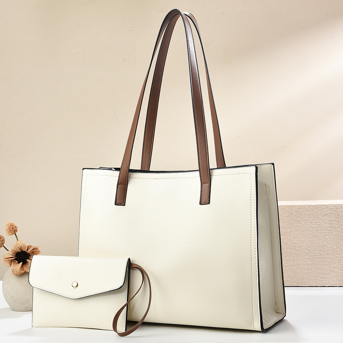 Bolso de mano con textura de PU Taizhou, bolso de mujer transfronterizo, nuevo bolso para axila, bolso de hombro
