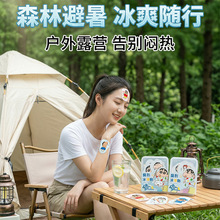 异形冰凉贴夏季解暑提神散热贴降温降热冰贴手机退热贴清凉贴盒装
