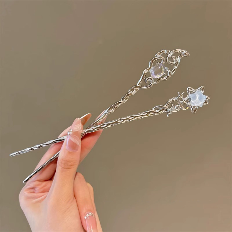 Nuevo estilo chino chino Xiangyun pinzas de cabello para mujeres pinzas de cabello para niños simple ropa moderna diaria pinzas de cabello pinzas de cabello