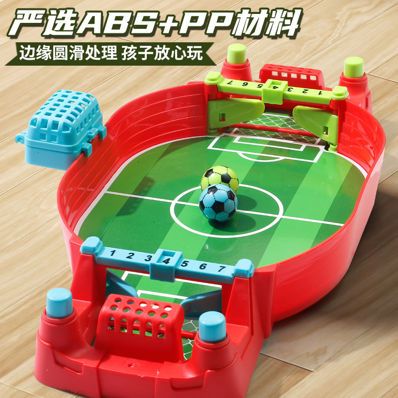 Juegos de mesa transfronterizos juguetes de fútbol padres-hijos interactivos mesa de juego de mesa gran campo de fútbol para dos personas
