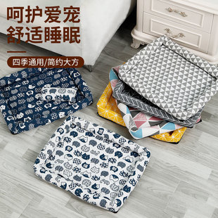 Four seasons universal cat nest dog summer pet products large and medium-sized dog spring and autumn golden hair teddy bed wholesale cross-border