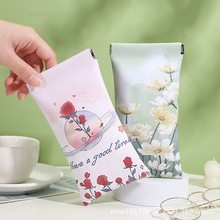 【商品包邮】弹片眼镜袋墨镜盒太阳镜收纳套男女便携抗压放视眼套