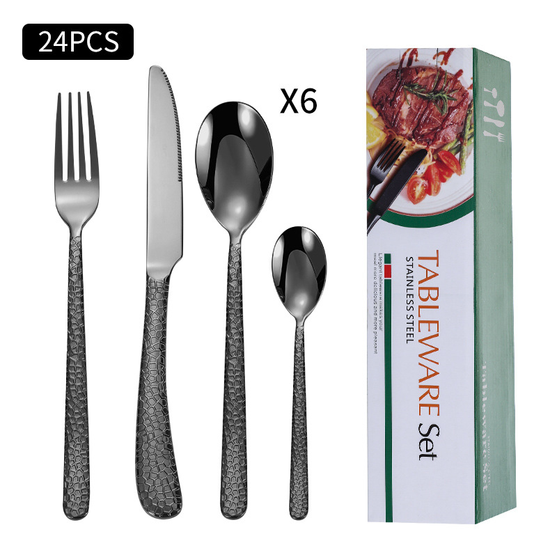 Negro 24PCS (caja verde)