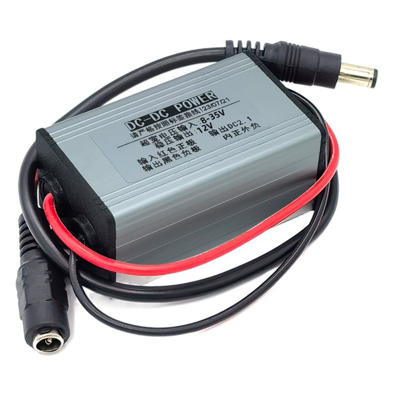 12 В регулятор напряжения автомобильный преобразователь постоянного тока 24 В 12 В в 12 В 2 А модуль регулятора напряжения камеры наблюдения