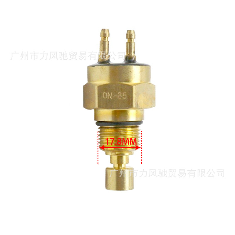 Adecuado para Kawasaki ZZR ZX 400 500 600 750 900 1000 1100 motocicleta sensor de temperatura del agua