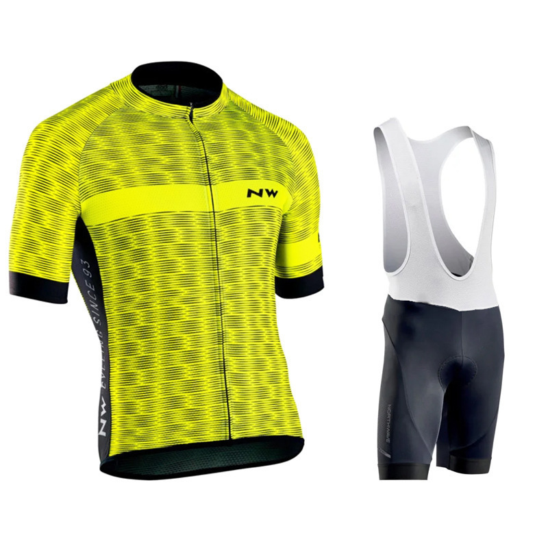 2020国境を越えた新NW環法騎手服半袖セット夏道路自転車日焼け止め服排汗通気起爆金