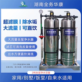 反渗透设备;其他原水处理;其他过滤设备