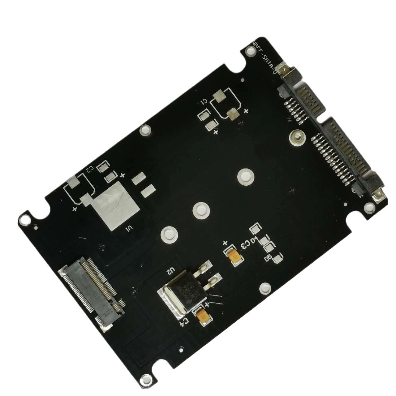 SSD твердотельный корпус - корпус для диска M.2 NGFF к SATA3 последовательное преобразование карта SSD встроенный корпус