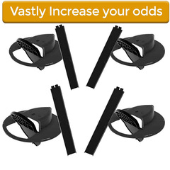 Rat Trap捕鼠器自動重置室內外陷阱捕鼠工具翻蓋捕鼠器跨境