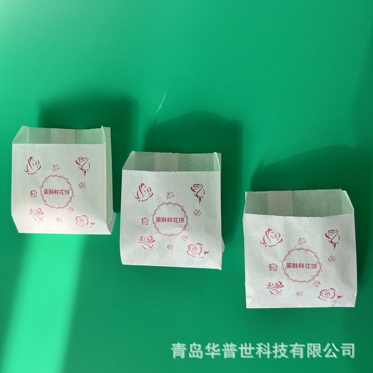 茶叶花茶密封包装袋  烘焙食品彩印袋  淋膜纸蛋糕点心曲奇折边袋