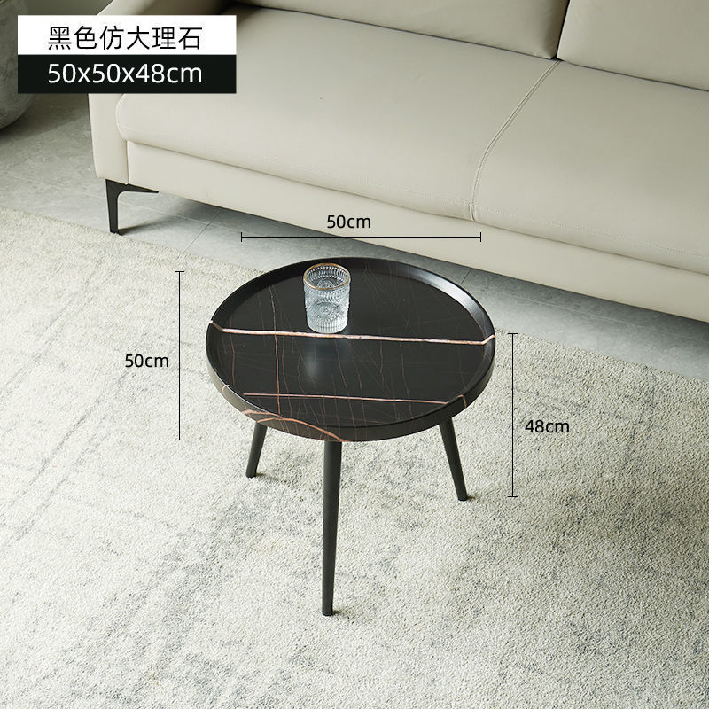 源工場現代北欧簡易家庭用リビングルームの小さいタイプのソファーのそばの小さいテーブルの木の足の丸いお茶のテーブル|undefined