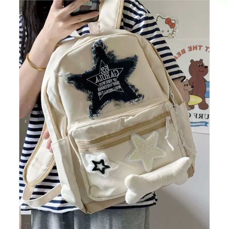 Маленький водонепроницаемый рюкзак, милый школьный портфель 31×15×44 см, DIY 2023