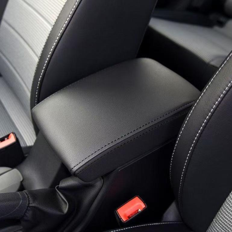 Cross-Border Applicable Skoda Octavia Armrest Box Cover Leather Case Special Central Control Armrest Box Leather Protection Car Decoration