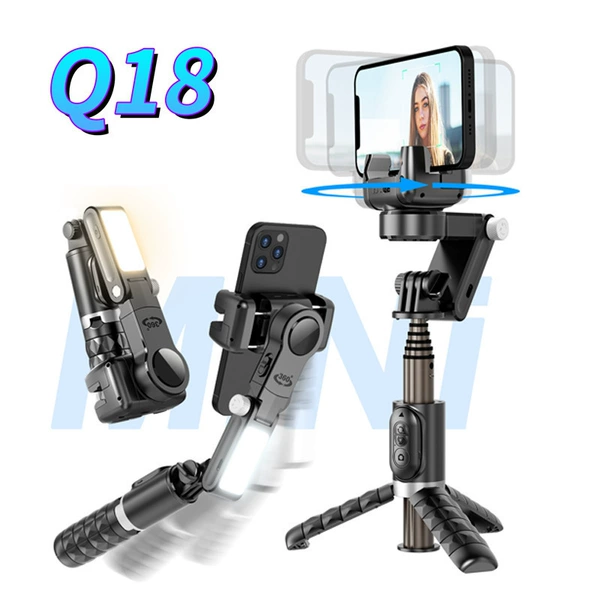 Q18/Black/Intelligent PTZ/Three-stop fill light