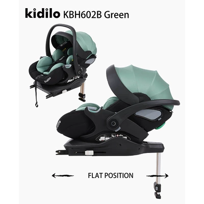 Seat, Car child safety seat - green