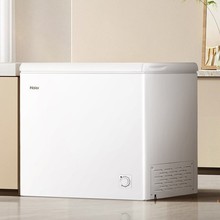海尔冰柜200升商用小型家用冷冻冰柜冰箱减霜两用节能卧式冷柜