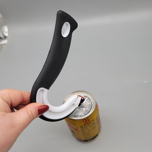 Easy Pull Can Opener hook opener plastic coke can opener tool