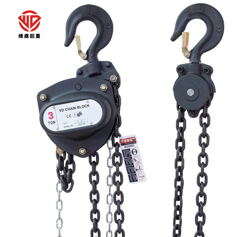 VD三角手拉葫芦 1吨2吨3吨5吨6米全承轴起重倒链铁葫芦手动吊葫芦