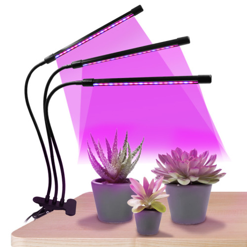 Plant, flower, succulent, LED growth light, USB clip, timed, full spectrum, indoor planting and seedling supplementary light, waterproof light
