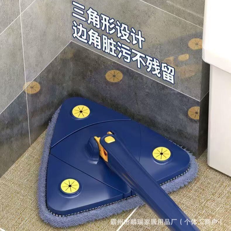 セルフツイストウォーターモップは、乾湿両用モップ、ガラス壁掃除ツール、ハンズフリートライアングルモップとして使用できます。|undefined