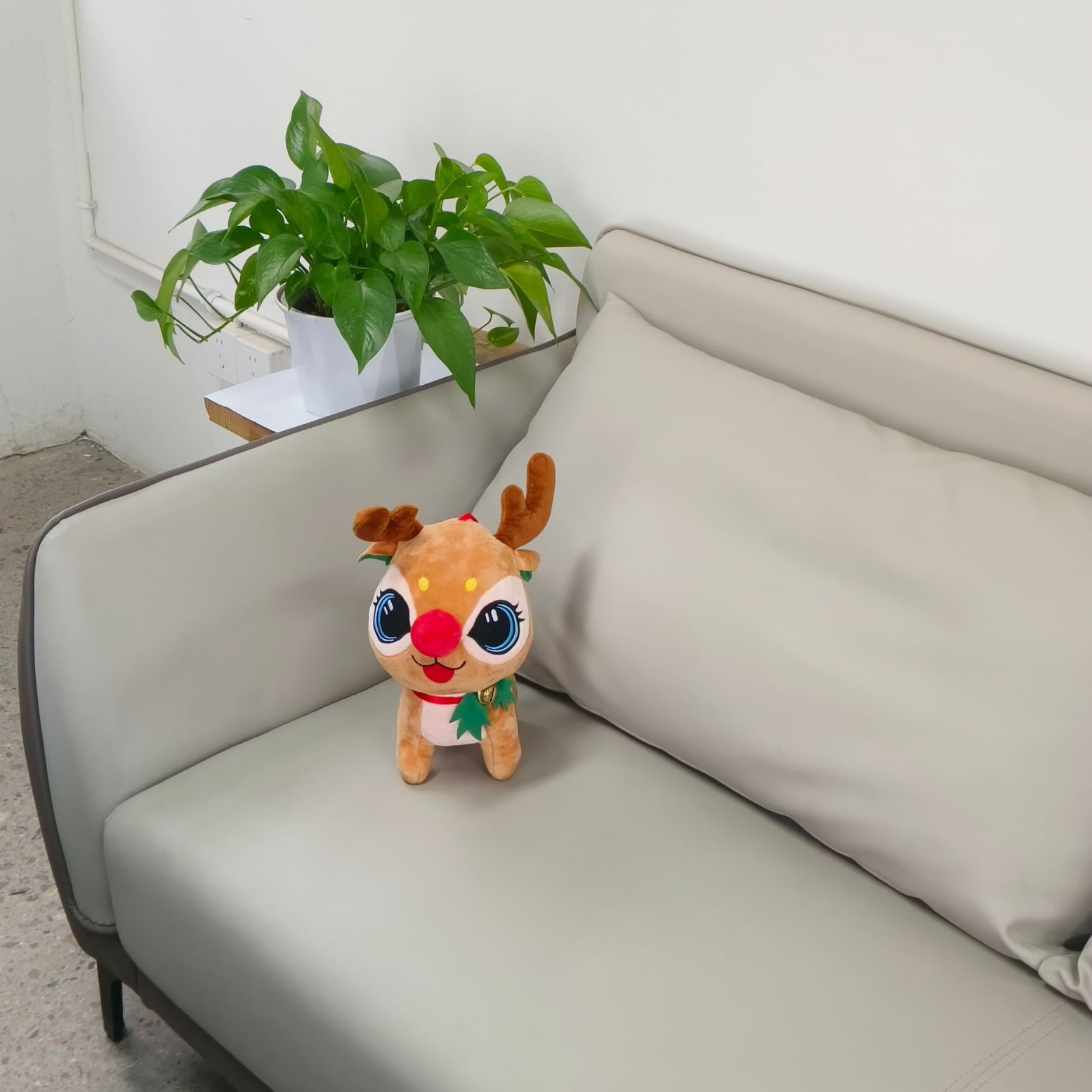 Navidad muñeca de peluche de juguete lindo Navidad alce muñeca grande regalo de Navidad regalo ciervos