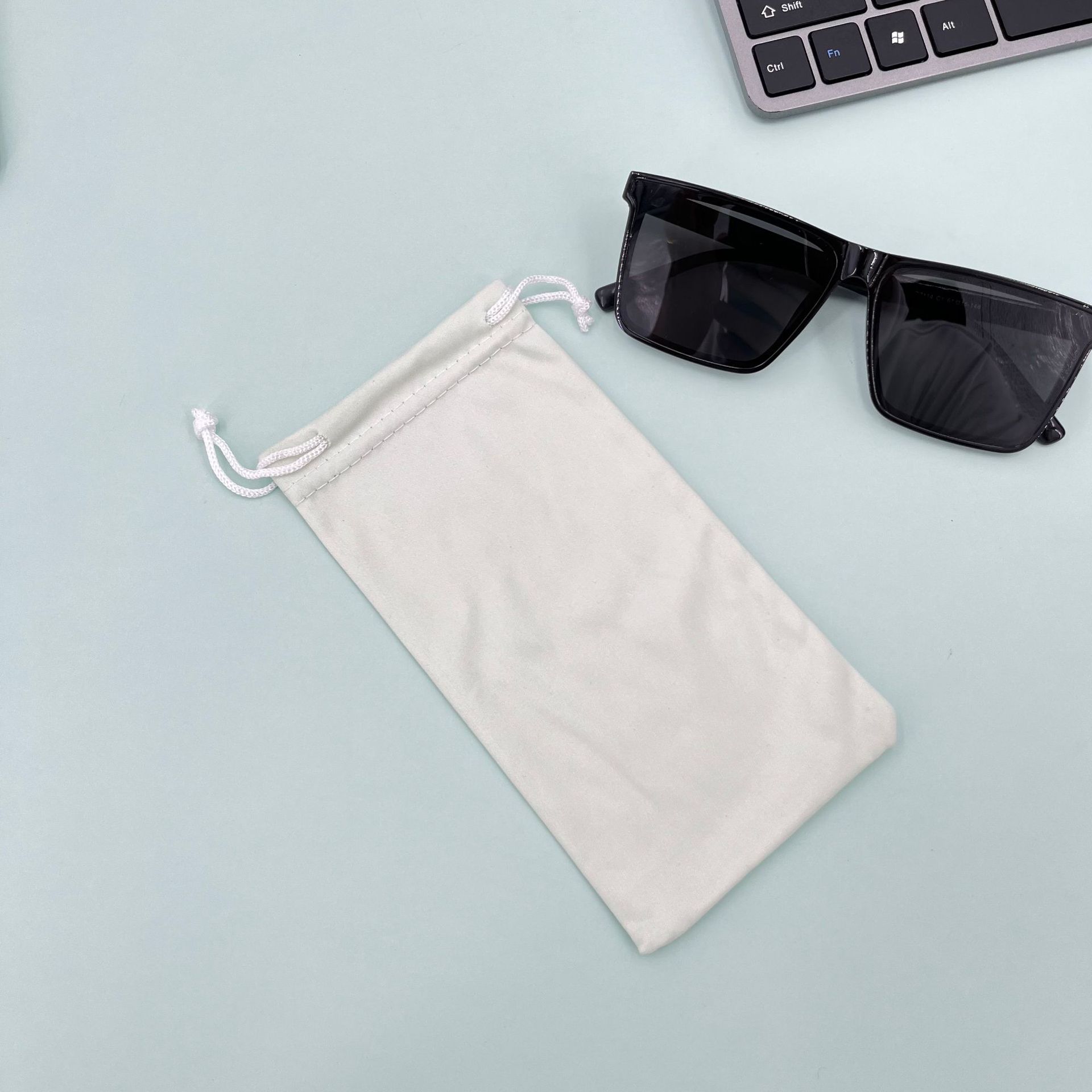 New Sun Glasses Buggy Bag Sunglasses Bag Drawstring Glasses Case Cellphone Storage Bag Buggy Bag Spot Glasses Bag Wholesale display picture 5