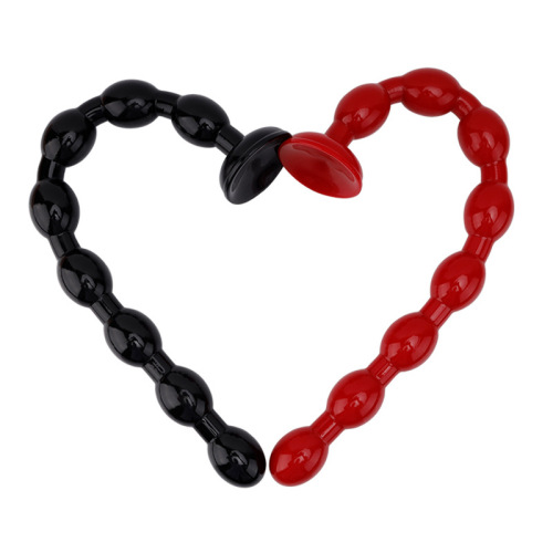 Backcourt bead anal plug 50 cm long male and female masturbation device soft chrysanthemum anal expansion plug sexy adult products