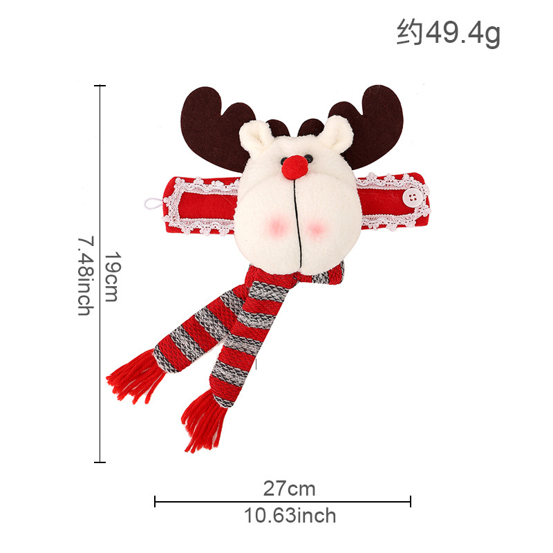 クリスマス創意カーテンバックル漫画人形装飾品ホテルレストラン装飾人形抱っこボタン窓ストラップ